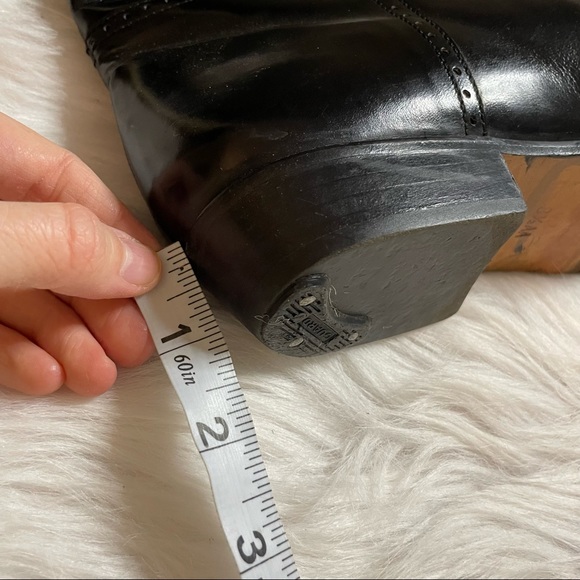 Cole Haan Two Toned Leather Riding Boots NARROW - Picture 10 of 10